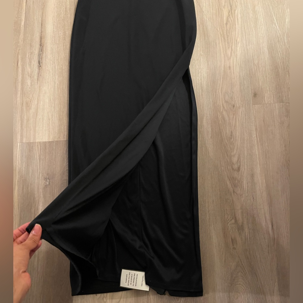 Agua long gown dress from Bloomingdales (Navy) - Picture 10 of 12